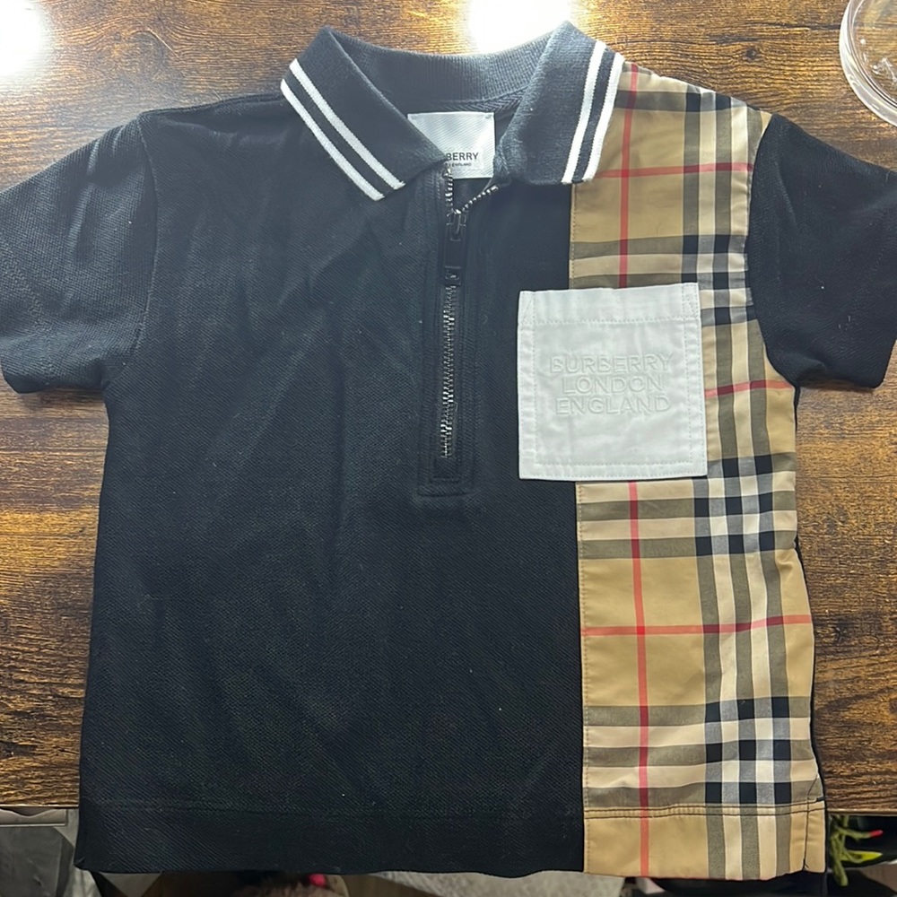 Burberry little boy outfit ‼️
